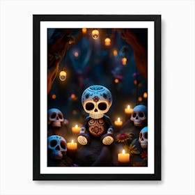 Day Of The Dead Art Print