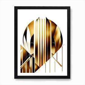 Deco Geometry Art 9 Art Print