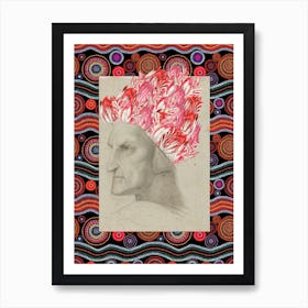 The Tulip Coronation - Culture Clash  Portrait Art Print