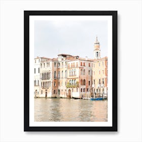 Venice Sunset Art Print