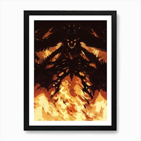 Diablo 1 Art Print