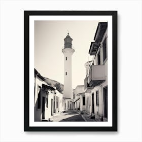 Bodrum, Turkey, Photography In Black And White 2 Art Print