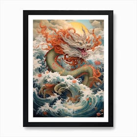 Dragon Traditional Chinese Style 2 Art Print