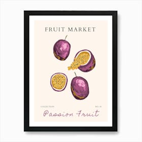 Passion Fruit Art Print