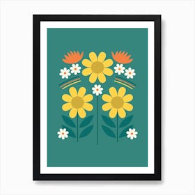 Flower Joy Art Print
