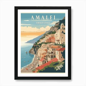 Amalie Coast, Italy Art Print