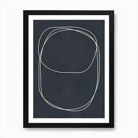 Expressive lines 1 Art Print