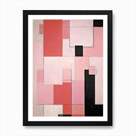 Pink Avant-Garde II Art Print