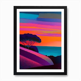 The Great Ocean Road Sunset Art Print