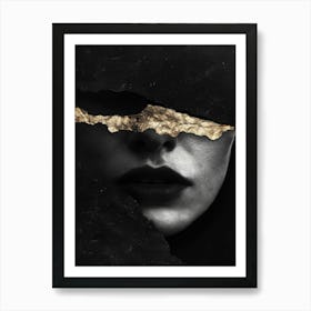 Woman'S Face 72 Art Print