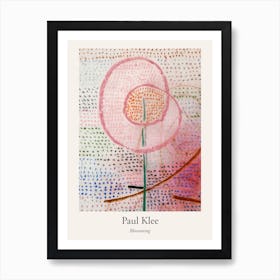 Blossoming   Paul Klee, Poster Art Print