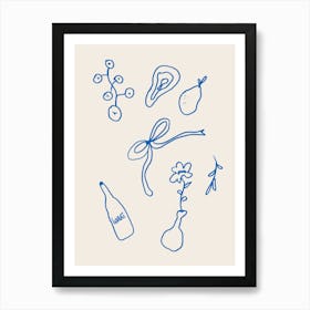 Doodles Art Print