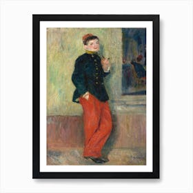 The Young Soldier, Pierre Auguste Renoir Art Print