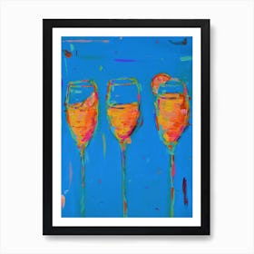 Mimosas Art Print