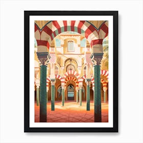 The Great Mosque Of Cordoba Spain Art Print