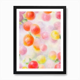 Kumquat 3 Painting Fruit Art Print