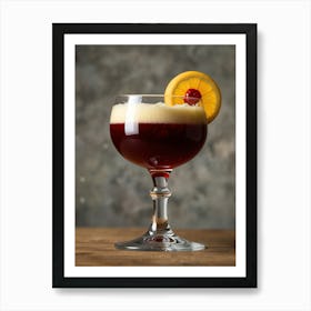 Cocktail 4 Art Print