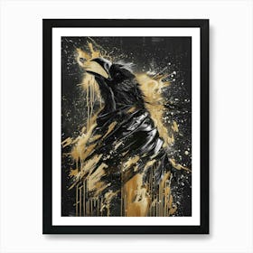 Raven 7 Art Print