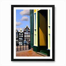 Amsterdam View Art Print