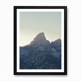 Gradient Mountain Art Print