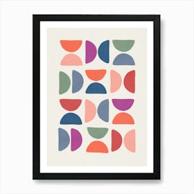 Geometric Shapes 21 2 Art Print