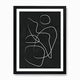 Abstract Line I Art Print