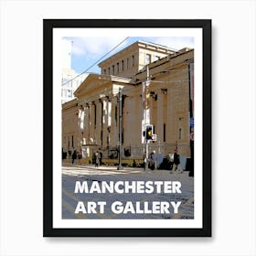 Manchester Art Gallery, Manchester, Landmark, Wall Print, Wall Poster, Wall Art, Print, Poster, Art Print