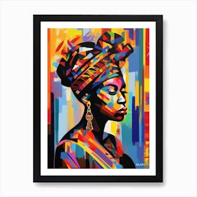 African Queen 1 Art Print