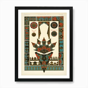 Vintage Pattern Illustration, Owen Jones                                           Art Print