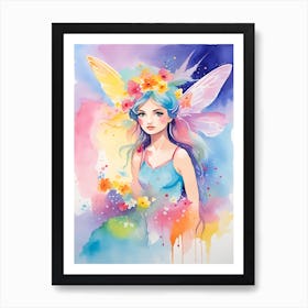 Fairy Painting 1 Art Print