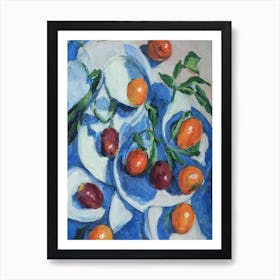 Clementine Classic Fruit Art Print