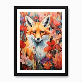 Botanical Fox Art Print