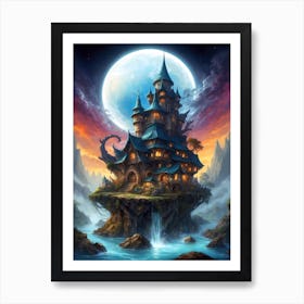 Fairytale Castle Art Print