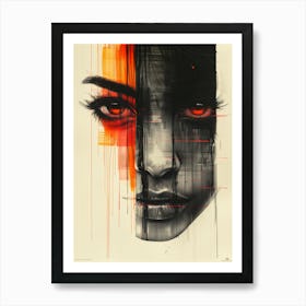 'The Face' Art Print