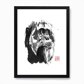 Orangutan 2 Art Print