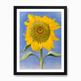 Georgia O'Keeffe - Sunflower, New Mexico, I Art Print