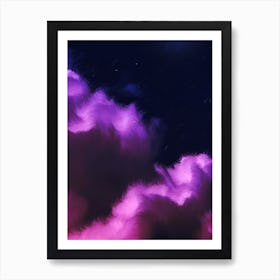 Abstract Sky Painting (1) Art Print