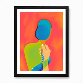 The One To Hold A Mirror Up To Me Art Print