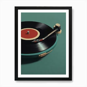 Turntable Stock Videos & Royalty-Free Footage 1 Art Print