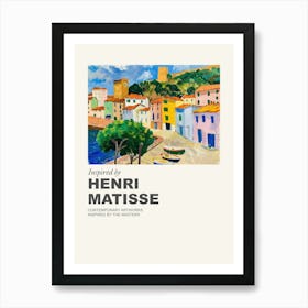 Museum Poster Inspired By Henri Matisse 2 Art Print