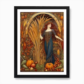 Pumpkin Patch D6 300 Art Print
