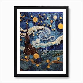 Starry Night 13 Art Print