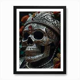 Skull Of The Dead Art Print