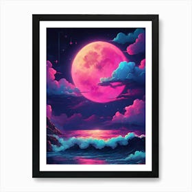 Full Moon 1 Art Print