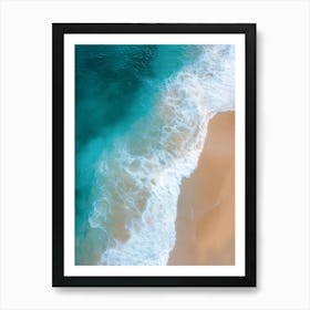 Beach - Beach Stock Videos & Royalty-Free Footage 12 Art Print