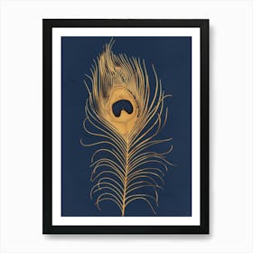 Peacock Feather 5 Art Print