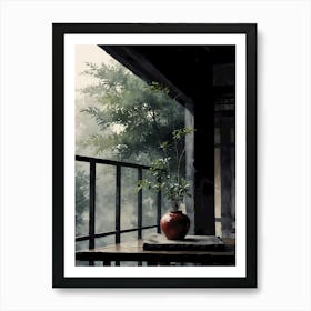 Asian Painting 12 Art Print