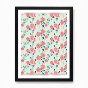 Floral Pattern 13 Art Print