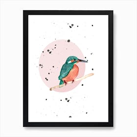 King Fisher Art Print