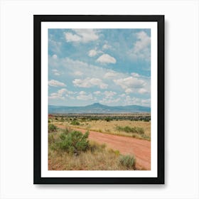 Ghost Ranch II on Film Art Print